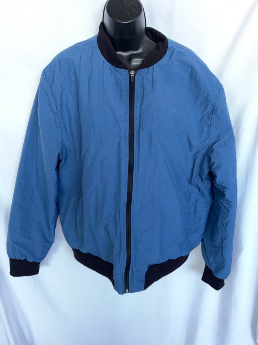 FLX JACKET LIGHTWEIGHT WATER REPELLENT WARM ZIP CLOSURE Sz L